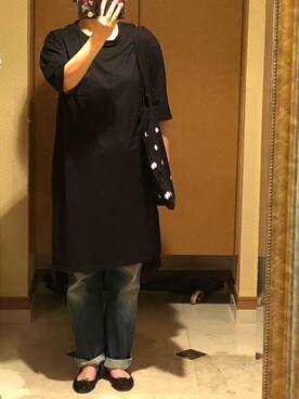 「Factor=（ファクターイコール）のアイテム（ワンピース/ドレス）」を使った、はらさとさん（レディース・163cm）の夏コーディネート