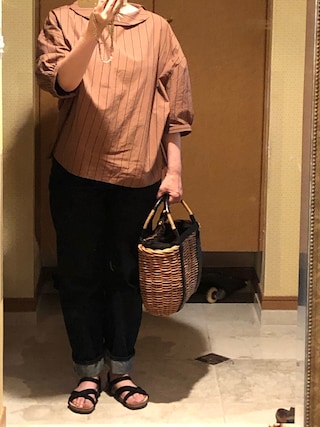 MARGARET HOWELL（マーガレットハウエル）の「GREY CAST DENIM
