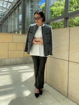 DEGAWAAKIKOさん（レディース・153cm）の夏コーディネート