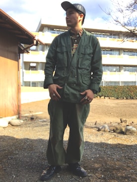 rex139(介護福祉士)さん（メンズ・177cm）の冬コーディネート