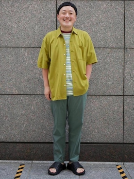 hanatani_mさん（メンズ・167cm）の夏コーディネート