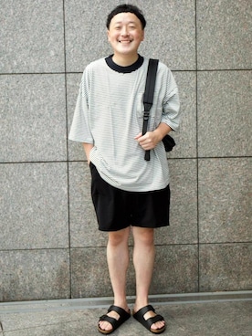 「■THE NORTH FACE」｜hanatani_mさん（メンズ・167cm）の夏コーディネート