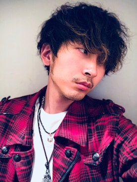 「HALHAM（ハルハム）のアイテム（ジャケット/アウター）」を使った、U➳1【美容師】さん（メンズ・167cm）の秋コーディネート
