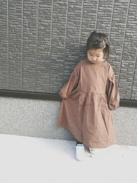 sou ✡ reiさん（キッズ・100cm）の冬コーディネート