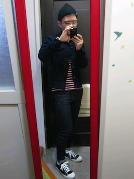 「アイテム（その他アウター）」を使った、🌟ぴかちゃん🌟低身長さん（メンズ・166cm・20代）の秋コーディネート