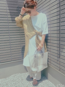 coco☆2009さん（レディース・157cm）の夏コーディネート