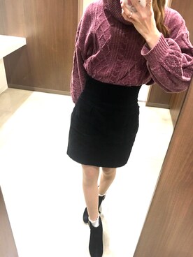 kurumiさん（レディース・159cm）の冬コーディネート