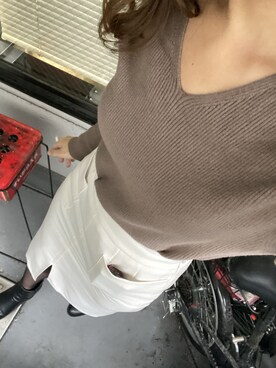 「N.（N. Natural Beauty Basic）（エヌエヌナチュラルビューティーベーシック）のアイテム（その他アウター）」を使った、naaさん（レディース・159cm）の冬コーディネート