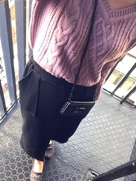 naaさん（レディース・159cm）の冬コーディネート