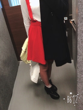 「ASBee（アスビー）のアイテム（パンプス）」を使った、うさかめすけさん（レディース・158cm）の冬コーディネート
