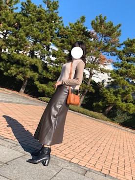 muniさん（レディース・163cm）の冬コーディネート