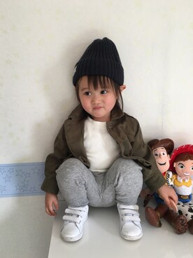 メイ☪︎⋆。˚✩さん(キッズ・80cm)の春コーディネート