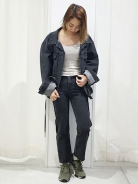 「relume」｜JOURNAL STANDARD relume自由が丘店スタッフさん（レディース・158cm）の冬コーディネート