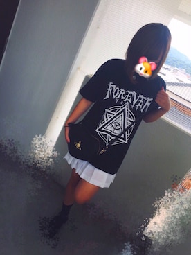 「オカルト」｜あさん（レディース・165cm）の夏コーディネート