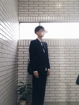 「plain-me（プレインミー）のアイテム（フォーマルスーツ/小物）」を使った、ererwuさん（レディース・170cm）の秋コーディネート