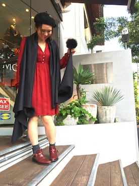 「RAWLIFE（ロウライフ）のアイテム」を使った、ミサミサさん（レディース・160cm）の秋コーディネート