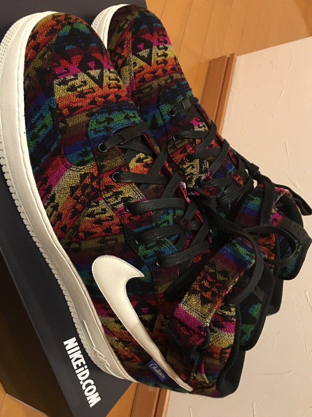 「お洒落さんとつながりたい、ペンドルトン、NIKE、NIKE ID、NIKE ID AIR FORCE 1」｜「NIKE iDのアイテム（スニーカー、その他）」を使った、AVALANCHEさん（メンズ・178cm）の冬コーディネートの1枚目の写真