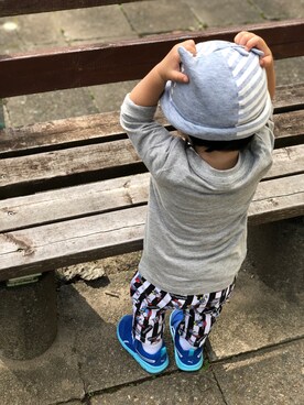 pepe☻ryo❀sup♔twaさん(キッズ・80cm)の秋コーディネート