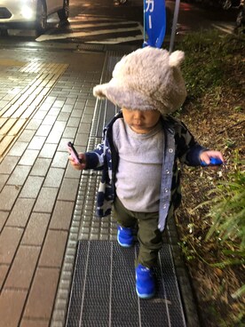 pepe☻ryo❀sup♔twaさん(キッズ・80cm)の秋コーディネート