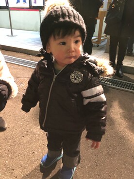 pepe☻ryo❀sup♔twaさん（キッズ・90cm）の冬コーディネート