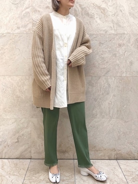 N.さん（レディース・153cm）の春コーディネート