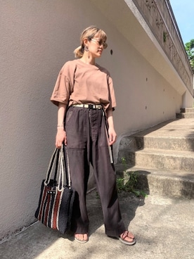 N.さん（レディース・153cm）の夏コーディネート