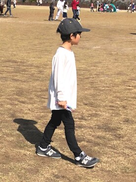 morimoriさん（キッズ・127cm）の春コーディネート