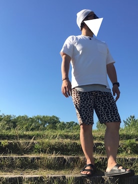 「M＆S（エムアンドエス）のアイテム」を使った、KOJI-Dさん（メンズ・169cm）の春コーディネート