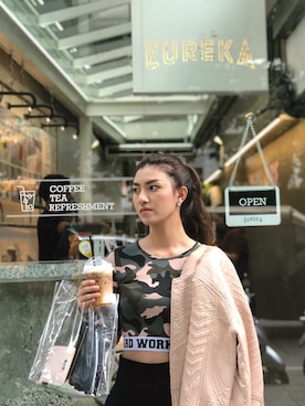 「GOTCHA（ガッチャ）のアイテム（バッグ）」を使った、テラーのレビューさん（レディース・167cm）の秋コーディネート