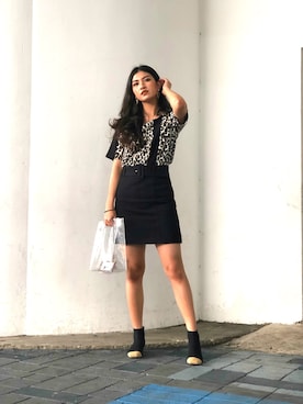 「skirt」｜「アイテム（アクセサリー）」を使った、テラーのレビューさん（レディース・167cm）の秋コーディネート