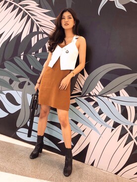 「ALDO（アルド）のアイテム（ブーツ）」を使った、テラーのレビューさん（レディース・167cm）の春コーディネート