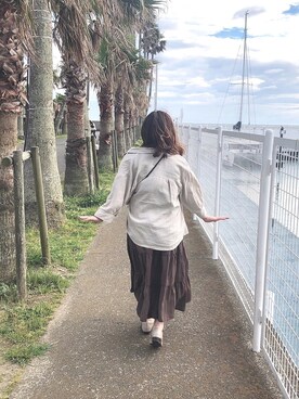 「アイテム（ワンピース/ドレス）」を使った、はたさん（レディース・163cm・10代）の夏コーディネート