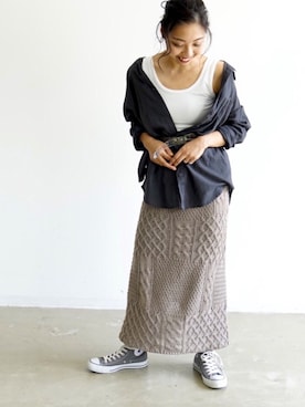 YKさん(レディース・160cm)の夏コーディネート