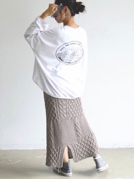 「SIKI PRODUCT.（シキプロダクト）のアイテム」を使った、ＹＫさん（レディース・160cm）の夏コーディネート