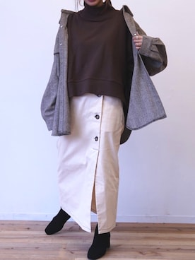 YKさん(レディース・160cm)の秋コーディネート