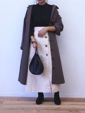 ＹＫさん（レディース・160cm）の冬コーディネート