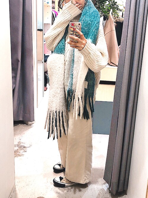 ｙｋ Aunt Marie S 新宿ミロード店 Shelly Islandのニット セーターを使ったコーディネート Wear