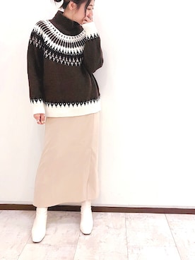 ＹＫさん（レディース・160cm）の冬コーディネート