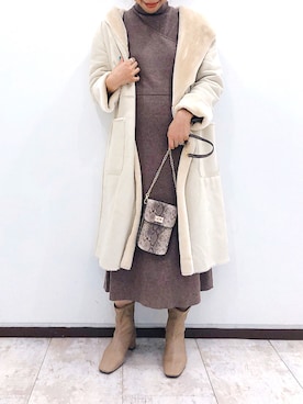 ＹＫさん（レディース・160cm）の冬コーディネート