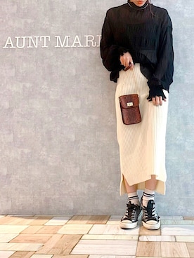 YKさん(レディース・160cm)の冬コーディネート