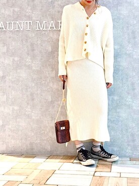 YKさん(レディース・160cm)の冬コーディネート