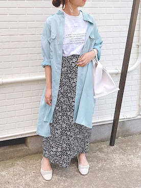 「SIKI PRODUCT.（シキプロダクト）のアイテム」を使った、ＹＫさん（レディース・160cm）の夏コーディネート