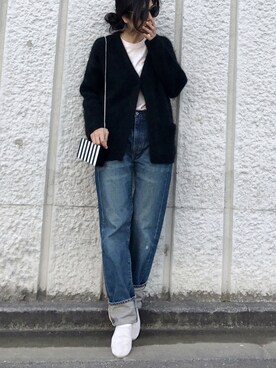 「ドラフトリーバイス」｜acco.mamaさん（レディース・160cm）の冬コーディネート