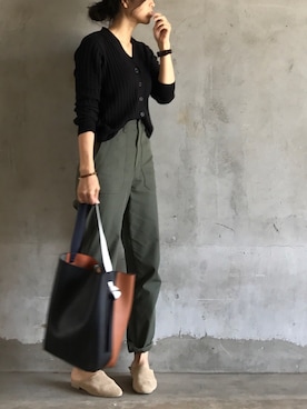 「acco.mama」｜acco.mamaさん（レディース・160cm）の春コーディネート