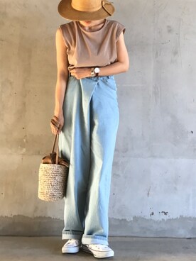 acco.mamaさん（レディース・160cm）の春コーディネート