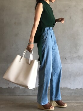 acco.mamaさん（レディース・160cm）の春コーディネート