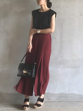 acco.mamaさん（レディース・160cm）の春コーディネート