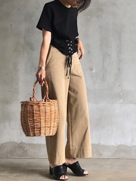 acco.mamaさん（レディース・160cm）の夏コーディネート