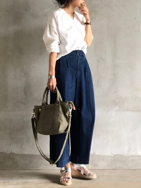 acco.mamaさん（レディース・160cm）の夏コーディネート