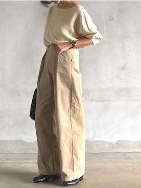 acco.mamaさん（レディース・160cm）の秋コーディネート